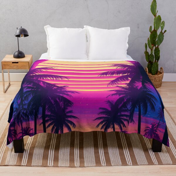 Artikelvorschau, Neon Tropics: Sonnenuntergangsparadies entworfen und verkauft von Exodoi.