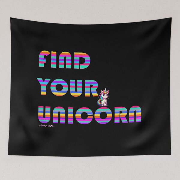 Item preview, Find Your Cute Unicorn designed and sold by TrashyCutiePie.