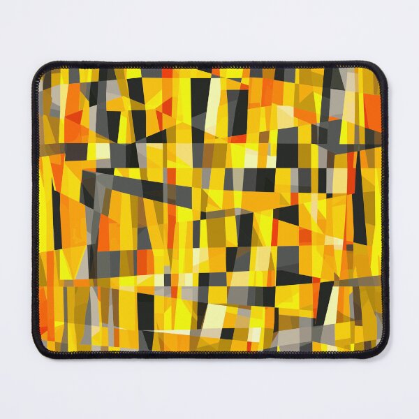 Item preview, Rectangular Orange Geometric Design designed and sold by Artbyminga.