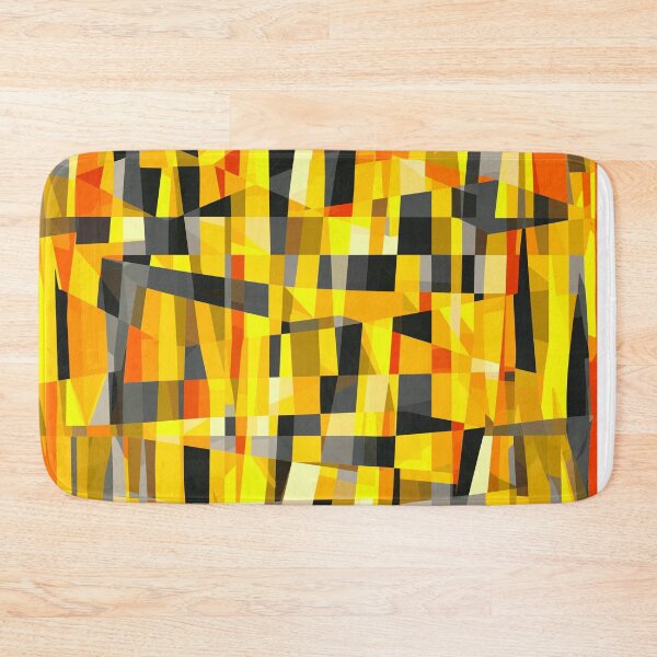 Item preview, Rectangular Orange Geometric Design designed and sold by Artbyminga.