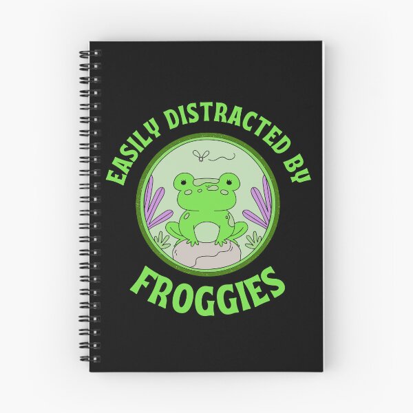 Item preview, Easily Distracted by Frogs! designed and sold by PrintsNPorridge.