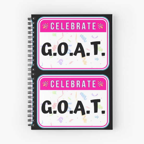 Item preview, CELEBRATE:  G. O. A. T. - funny celebration signs designed and sold by DesignsFromTW-S.