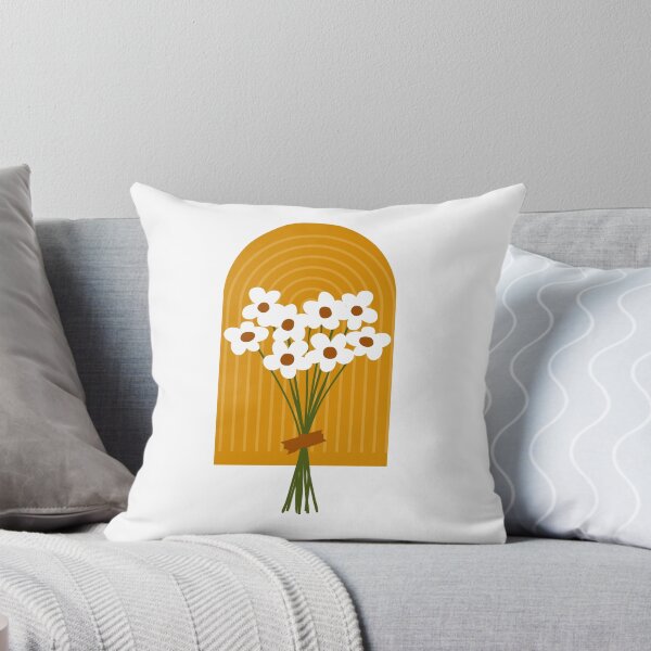 Item preview, Boho design with white flowers designed and sold by priyankajustine.