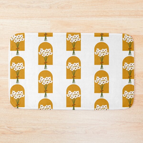 Item preview, Boho design with white flowers designed and sold by priyankajustine.