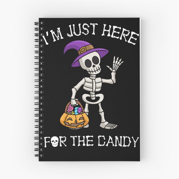 Item preview,  Im just here for the candy skeleton. designed and sold by EULALIA Twarog.