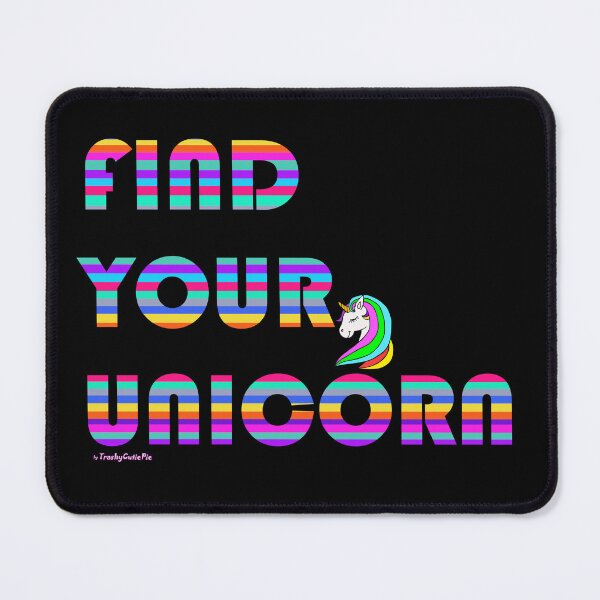 Item preview, Find Your Rainbow Unicorn designed and sold by TrashyCutiePie.