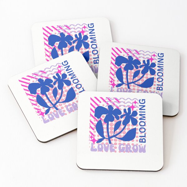 Item preview, Retro Geometric Pattern Groovy y2k 80s Trendy Flower T-shirt Sticker designed and sold by ThinkNature!.