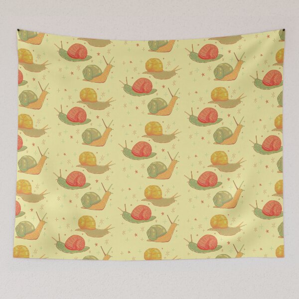 Item preview, Colorful Snails illustration  designed and sold by YaraCuteArt.