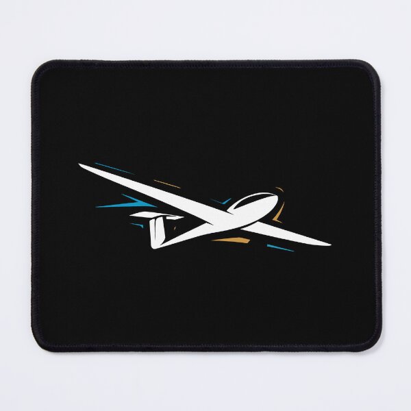 Item preview, Glider Plane Pilot Sailplane aerial floating soaring designed and sold by These_Prints.