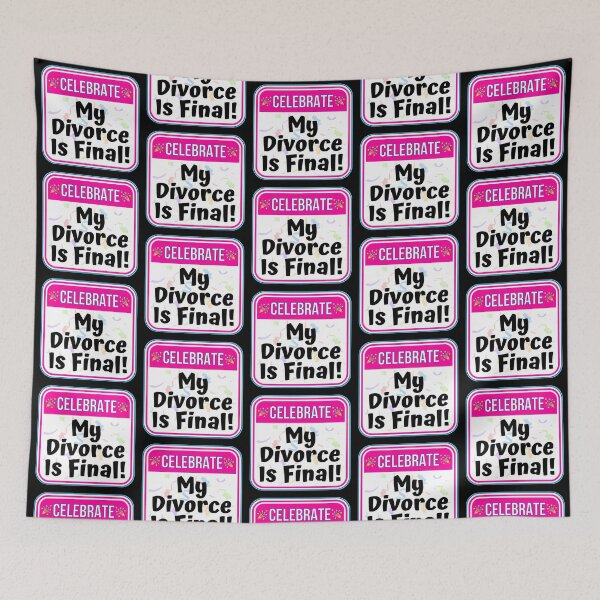 Item preview, CELEBRATE:  My Divorce Is Final! - funny celebration signs designed and sold by DesignsFromTW-S.