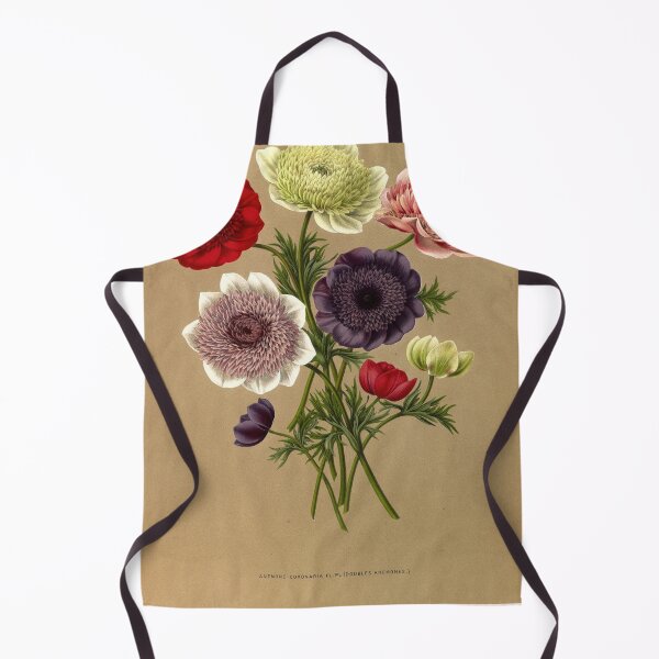 Item preview, Anemones Flower Scientific Vintage Illustration designed and sold by Lacasadellora.