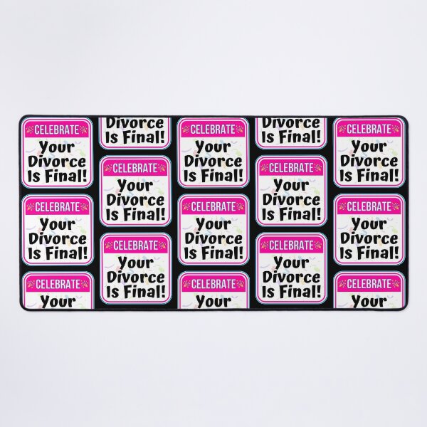 Item preview, CELEBRATE: Your Divorce Is Final! - funny celebration signs designed and sold by DesignsFromTW-S.
