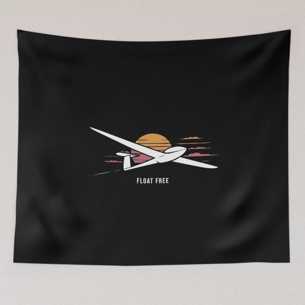 Item preview, FLOAT FREE Glider Plane Pilot Sailplane aerial floating soaring designed and sold by These_Prints.
