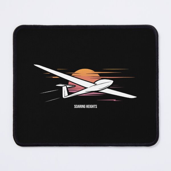 Item preview, SOARING HEIGHTS Glider Plane Pilot Sailplane aerial floating soaring designed and sold by These_Prints.