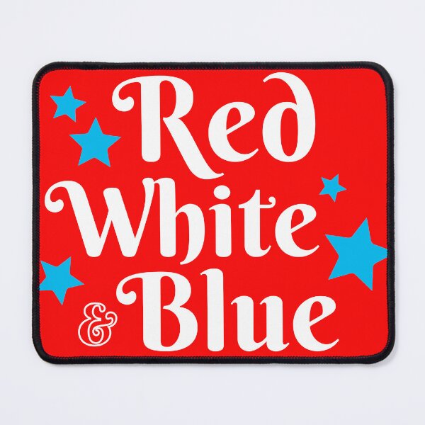 Item preview, Red white and blue patriotic design for american celebretion designed and sold by WuweiDG.