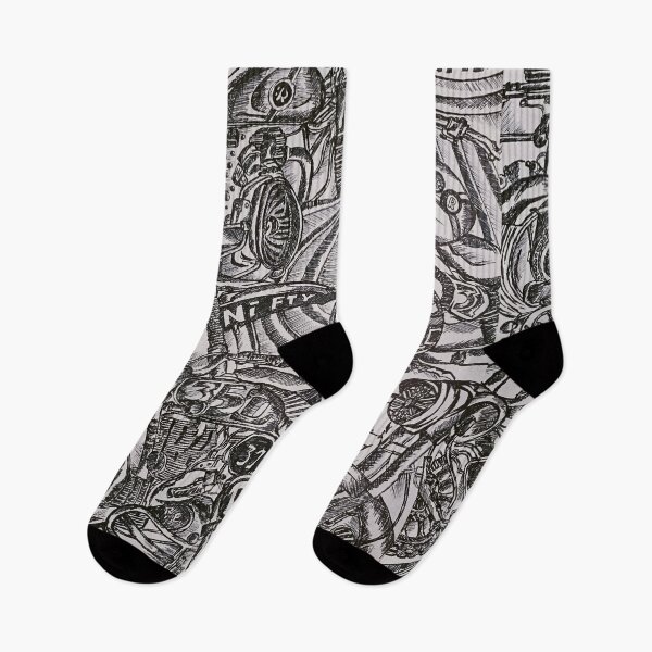 Item preview, Royal Enfield Doodle  designed and sold by alllyxispace.