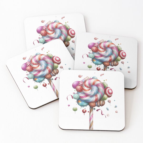 Aperçu de l'œuvre Candy land joy art créée et vendue par DigitCrea.