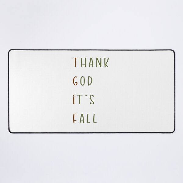 Item preview, TGIF Thank God It's Fall designed and sold by psrearick.