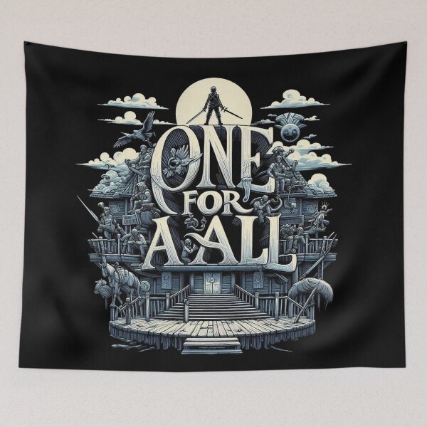 Item preview, One for ALL: Embracing Unity in a World of Diversity designed and sold by aZRaSs.