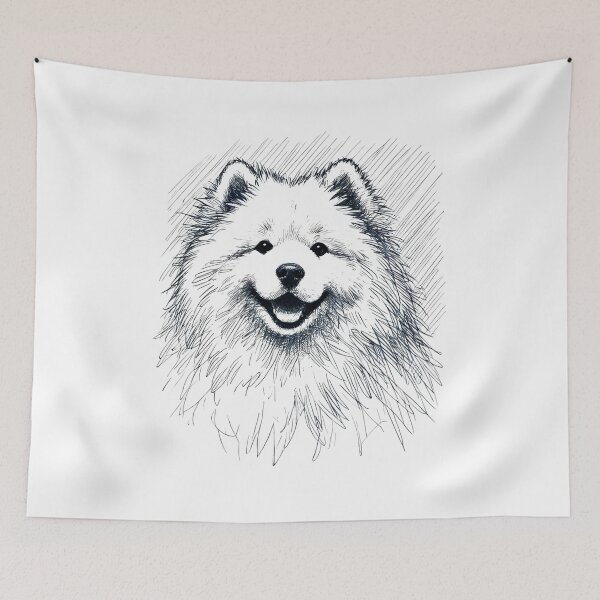 Item preview, Samoyed Dog designed and sold by Blink Art Studio.