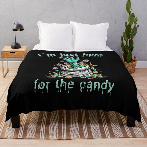 Item preview,  Im just here for the candy zombie hand designed and sold by EULALIA Twarog.