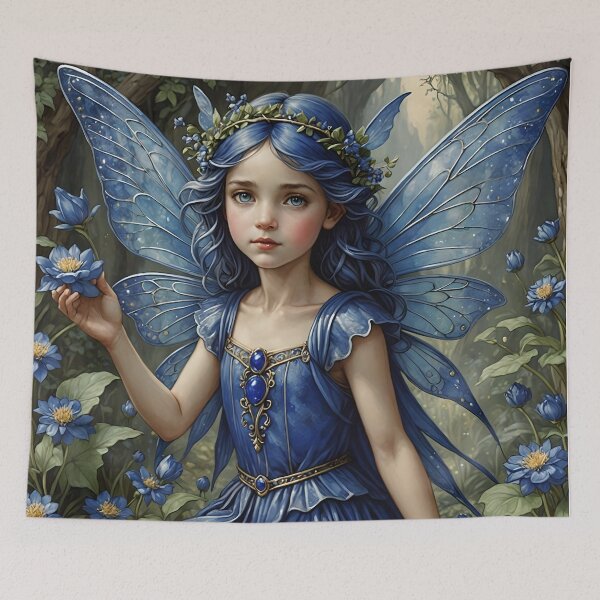 Item preview, Lapis Lazuli Crystal Fairy designed and sold by SoniaSarkali.