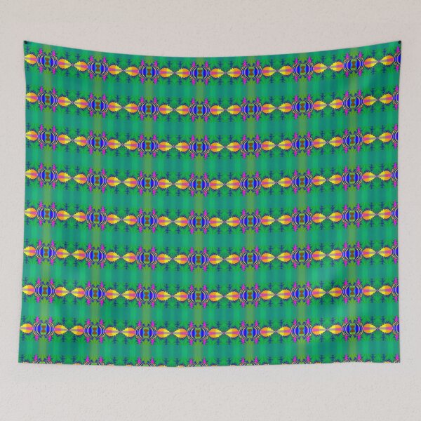 Item preview, Modern Multicolor Fluro Band Art  designed and sold by Dianne Mead.