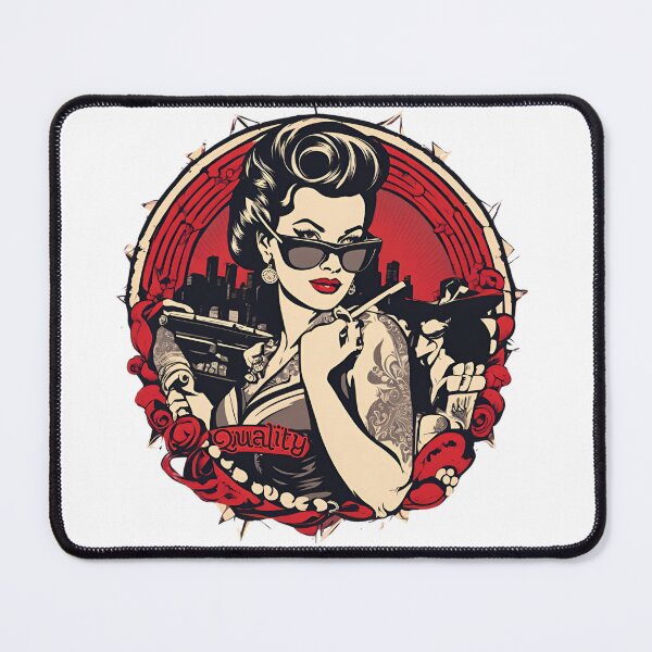 Artikelvorschau, Rockabilly-Schönheit entworfen und verkauft von whatthefoxsays.