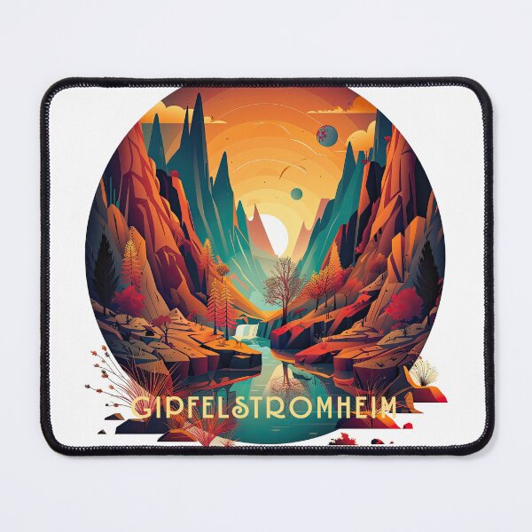 Item preview, Town of Gipfelstromheim designed and sold by ForeverPrintsOK.