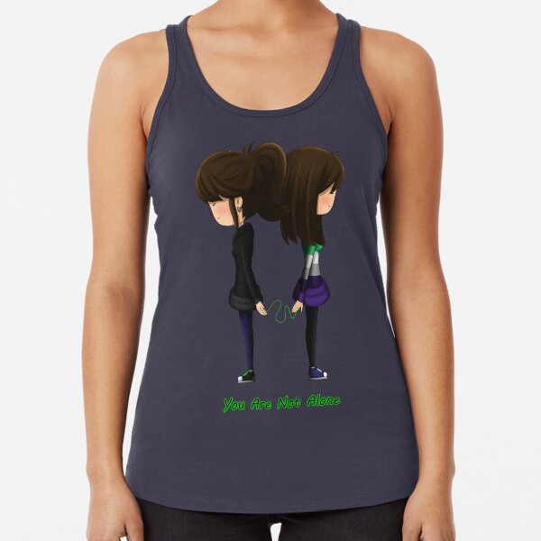 You Are Not Alone Racerback Tank Top