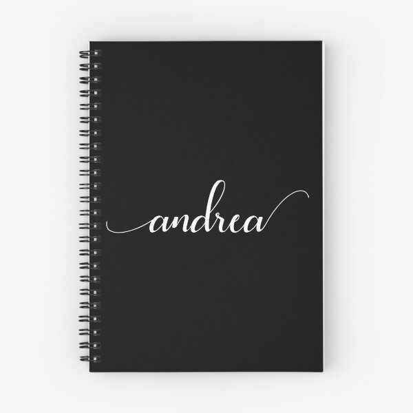 Item preview, Andrea - Custom name on delicate black cursive font designed and sold by To the Lua.