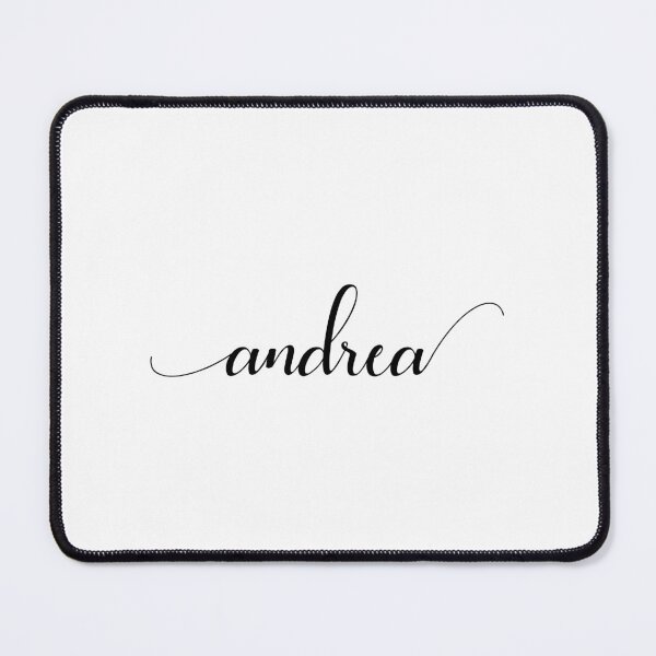 Item preview, Andrea - Custom name on delicate black cursive font designed and sold by To the Lua.