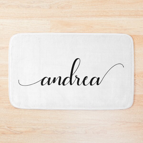 Item preview, Andrea - Custom name on delicate black cursive font designed and sold by To the Lua.