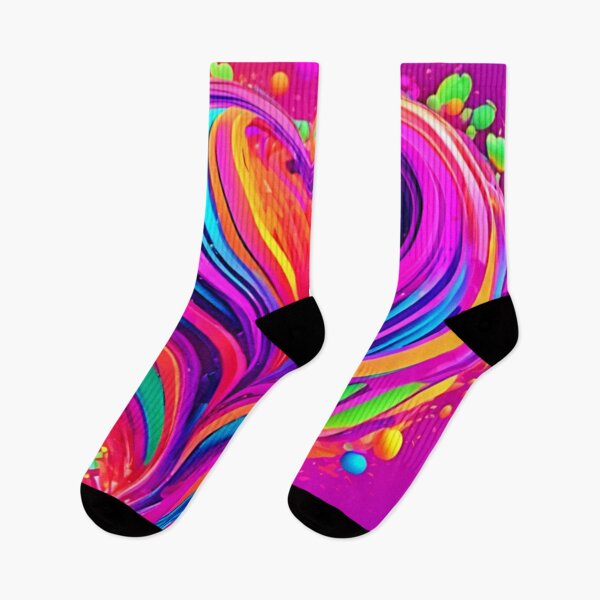 Item preview, Neon Flow: Pink Heart Dream designed and sold by Health And Fitness Posts e-Store.