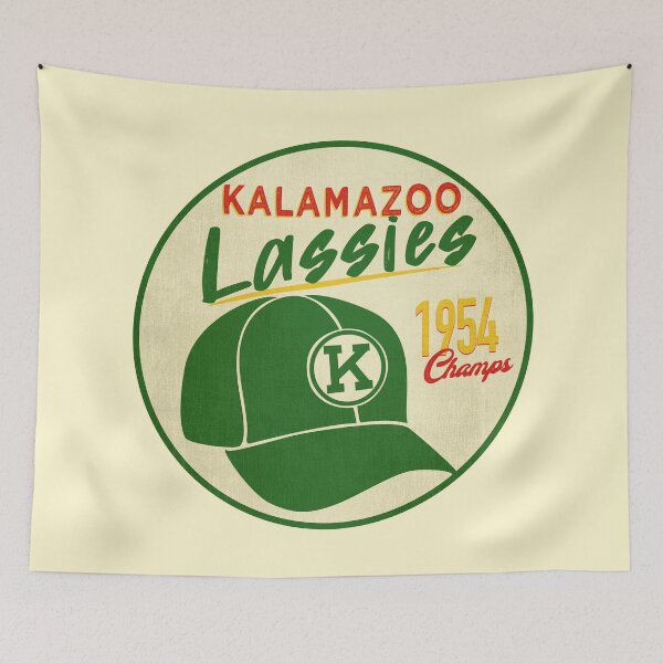 Item preview, Kalamazoo Lassies • AAGPBL Hat • Kalamazoo, Michigan designed and sold by MKE Rhine Maiden  •  Grumble Services, LLC..