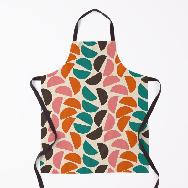 Item preview, Mid Century Modern Half Moon Abstract Pattern designed and sold by darkskydelights.