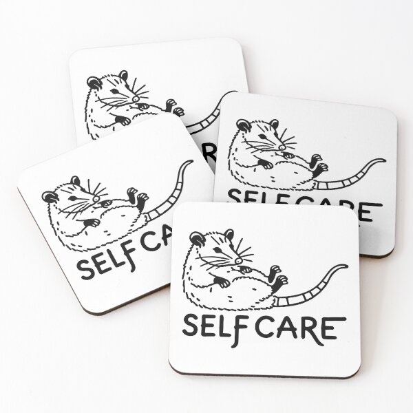 Item preview, Self Care Opossum designed and sold by OlivDesignsCo.