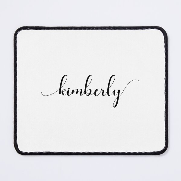 Item preview, Kimberly - Custom name on delicate black cursive font designed and sold by To the Lua.