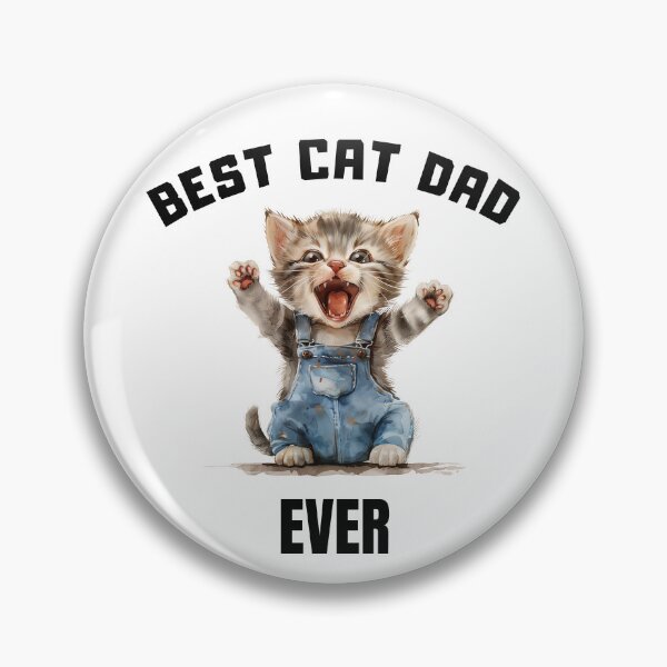 Item preview, Best cat dad designed and sold by Foxxys.