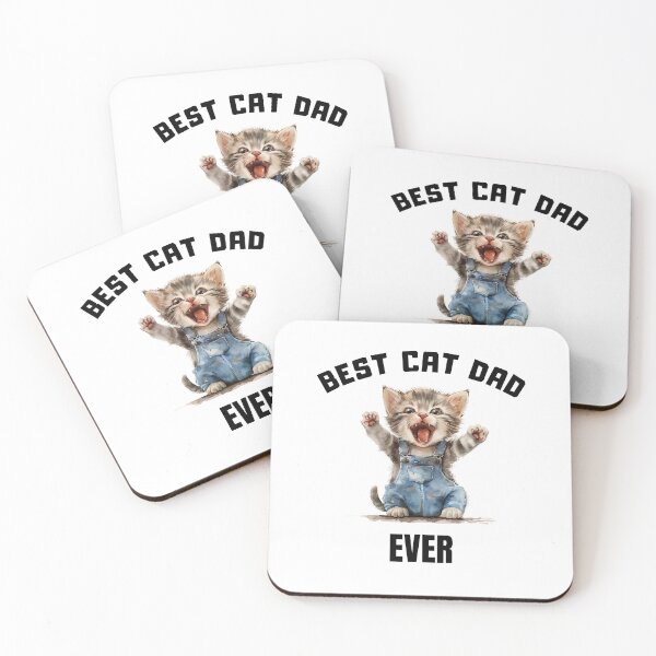 Item preview, Best cat dad designed and sold by Foxxys.