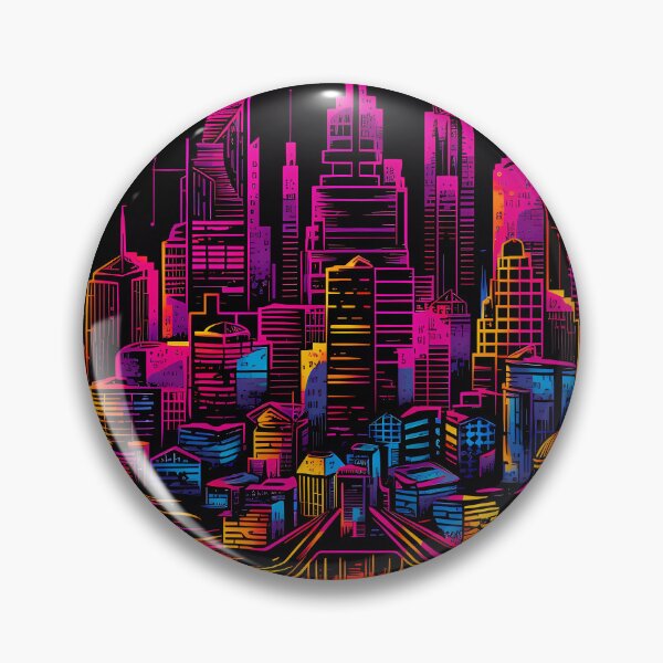 Item preview, “Neon Pulse: Urban Visions” designed and sold by Art-Vortex-fr.