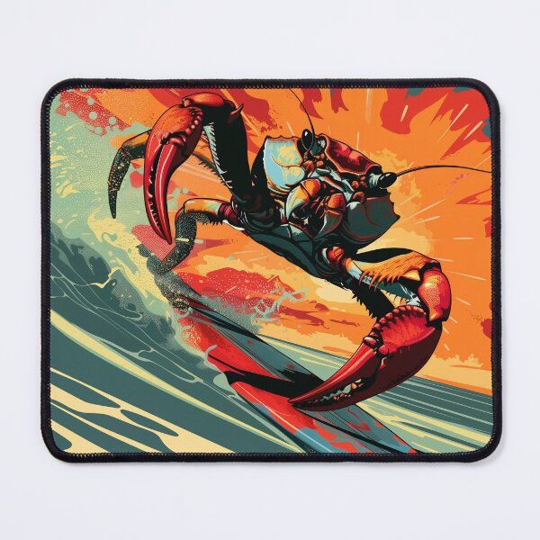 Item preview, The Ultimate Surfing Crab - Feel the Splash! designed and sold by WaveVisions.