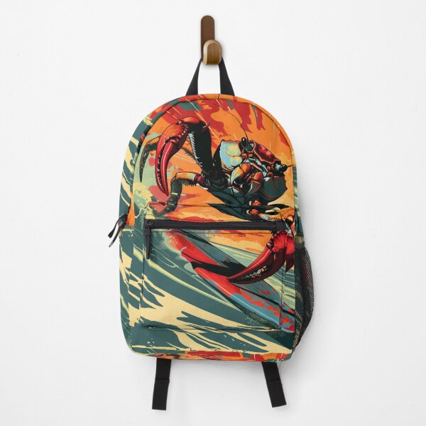 Item preview, The Ultimate Surfing Crab - Feel the Splash! designed and sold by WaveVisions.