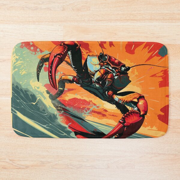Item preview, The Ultimate Surfing Crab - Feel the Splash! designed and sold by WaveVisions.