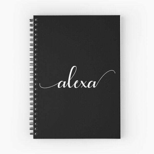Item preview, Alexa - Custom name on delicate black cursive font designed and sold by To the Lua.