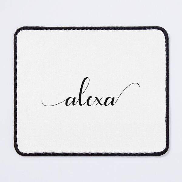 Item preview, Alexa - Custom name on delicate black cursive font designed and sold by To the Lua.