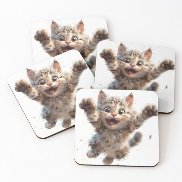 Artikelvorschau, Cat with Playful Paws entworfen und verkauft von wolfgangrainer.