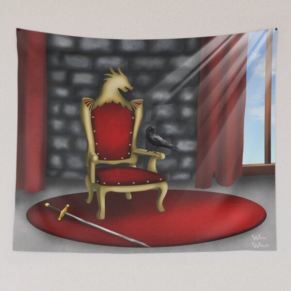 Item preview, The Empty Throne designed and sold by WiseWitch.