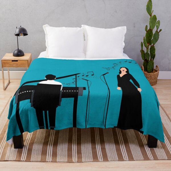 Item preview, A Singer & Her Piano Accompanist  designed and sold by BrightrDayMusicArt.
