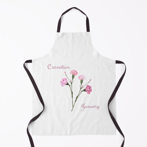 Item preview, Carnations are For January designed and sold by SheilaMcDowell Design.